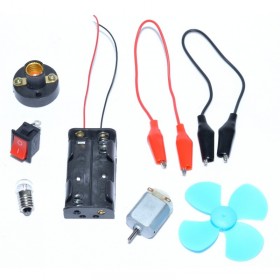 Kit invatare bazele electricitati 8 piese , JY-007 Kit invatare bazele electricitati 8 piese , JY-007