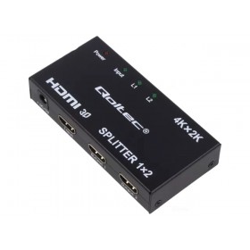 Splitter  hdmi 1.4 Qoltec doua ecrane , QOLTEC-51796 Splitter  hdmi 1.4 Qoltec doua ecrane , QOLTEC-51796