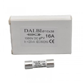 Siguranta fuzibila fotovoltaica 1000V 16A 10x38 , ALX-16F054 Siguranta fuzibila fotovoltaica 1000V 16A 10x38 , ALX-16F054