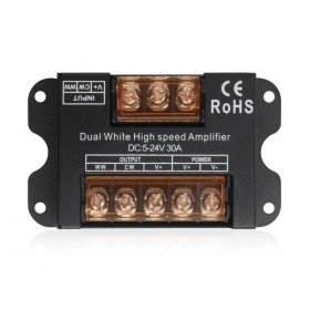 Amplificator pentru banda LED CCT (Alb cald + Alb rece) de mare