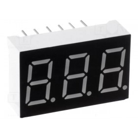 Afisaj led numeric 7 segmente culoare rosie 9,14mm  ,LTD036AUE-101C