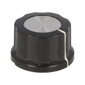 Buton/rotita potentiometru 24mm cu diametrul interior 6,35mm , G26-S