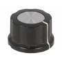 Buton/rotita potentiometru 24mm cu diametrul interior 6,35mm , G26-S