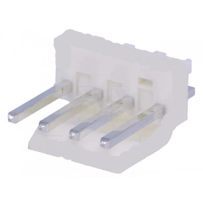 Set 10 conectori cablu-placa 4 PINI cu pas:3,96mm tata ,10103268