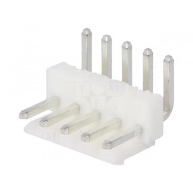 Set 10 conectori cablu-placa 5 PINI cu pas:3,96mm tata orizontal ,10103309