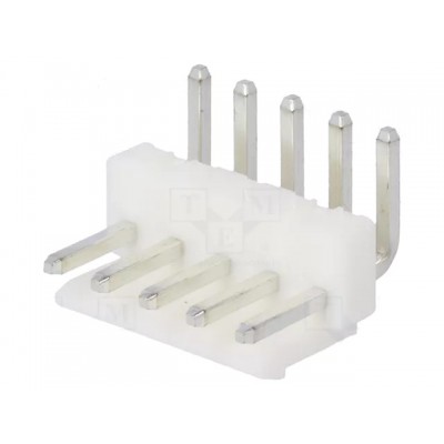 Set 10 conectori cablu-placa 5 PINI cu pas:3,96mm tata orizontal ,10103309