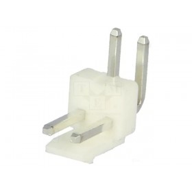 Set 10 conectori cablu-placa 2 PINI cu pas:3,96mm tata orizontal,10103238