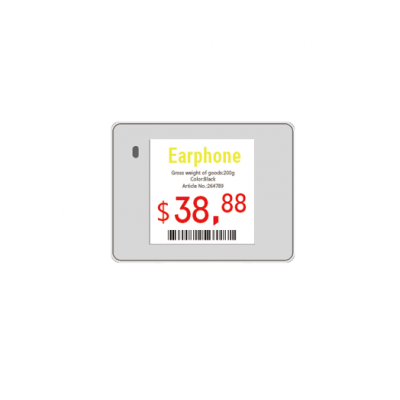 Eticheta electronica de pret (ESL) HipoInk 1.54'' BWRY ESL