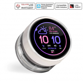 Display rotativ CrowPanel 1.28 inch, ESP32, IPS 240x240, touch