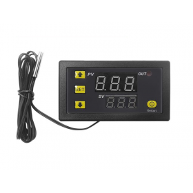 Termostat digital temperatura cu senzor NTC, releu 20A