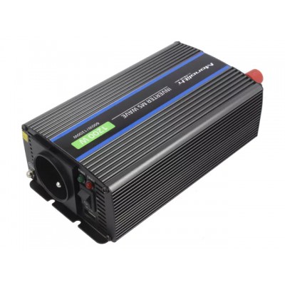 Convertizor de tensiune auto 12 V la 230 V Qoltec Monolith 600 W cu USB , 5901878519258