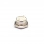 Buton Push Metalic, 12V DC, 19mm, fara Retinere