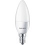 Bec LED lumanare Philips, E14, 5.5 - 40W, alb, lumina naturala 4000K,8718696543566
