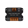 Controller RGB cu panou tactil RF, 5V-24V DC, 30A, dimmer si