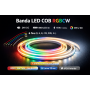Banda LED COB RGBCW, 24V DC, 840 LED/m, 15W/m, CRI ≥90, latime