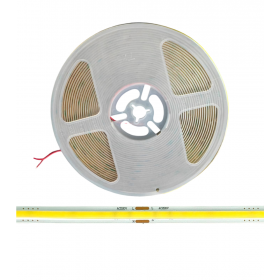Banda LED COB alb rece, 6000K, 220V AC, 320 LED/m, 9W/m, 8mm