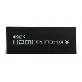 Splitter HDTV 1x4 4K, distribuitor semnal HDMI catre 4 TV