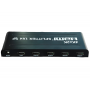 Splitter HDTV 1x4 4K, distribuitor semnal HDMI catre 4 TV