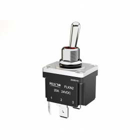 Intrerupator basculant cu retinere, 2 pozitii, 4 pini, ON-OFF