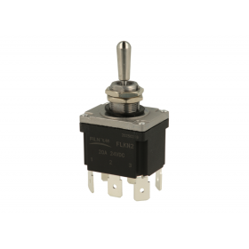 Intrerupator basculant cu retinere, 3 pozitii, 6 pini