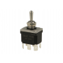 Intrerupator basculant cu mentinere, 3 pozitii, 6 pini