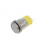 Buton push iluminat cu retinere, 5A 250V AC, 16mm, IP65