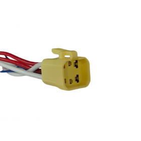 Conector cu cablu pentru buton push 22mm, 6 fire, 20cm, plug
