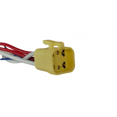 Conector cu cablu pentru buton push 22mm, 6 fire, 20cm, plug