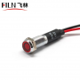 Indicator plat de panou alama 8mm, 2 fire 20cm, rosu, 12-24V