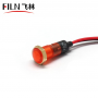 Indicator de panou din plastic, 8mm, 2 fire 20cm, galben