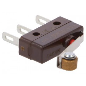 Microintrerupator Snap Action Honeywell SPDT 5A 250VAC cu rola (Lever Roller), 111SM602-H4