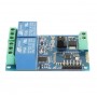 Placa releu 12v cu 2 canale si bluetooth OKY3036-1-12, control