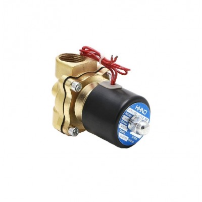 Electrovalva electrica din alama 3/4, 12V, normal inchisa