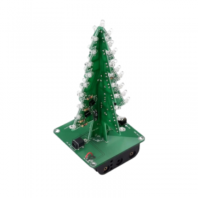 Kit Electronic DIY Brad Craciun 3D PCB, LED RGB, ornament
