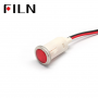 Indicator/martor LED snap de panou din plastic, 12.5mm, 2 fire