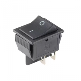 Intrerupator basculant/rocker, DPST, ON-OFF, 4 pini, 16A