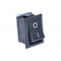 Buton rocker mini ON–OFF cu mentinere, 6A 250V AC, SPST, montaj