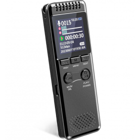 Reportofon digital 64GB cu ecran 1.44 inch, inregistrare