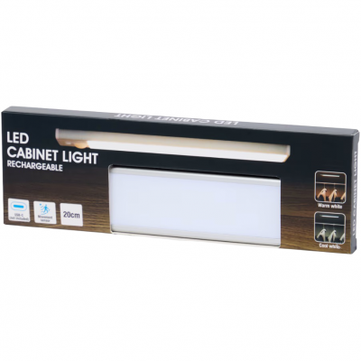 Lampa LED SLIM cu senzor miscare, magnetic, fara fir