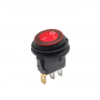 Intrerupator basculant/rocker ON-OFF cu mentinere ermetic