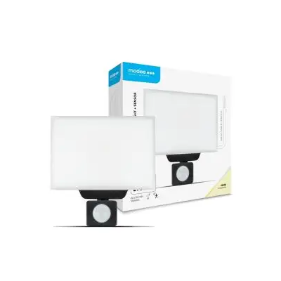 Proiector LED cu senzor 30W 2700lm IP65 4000K alb, Modee ML-FLS4000K30WSPN