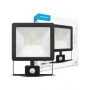 Proiector LED cu senzor 50W 4500lm IP65 6000K negru, Modee ML-FLS6000k50WSA2N