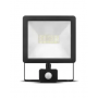 Proiector LED cu senzor 50W 4500lm IP65 6000K negru, Modee ML-FLS6000k50WSA2N