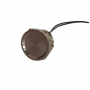 Buton tactil piezoelectric SPST, 16mm, metalic, NO, 12-24V DC