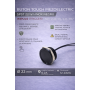 Buton touch piezoelectric SPST, 22mm, otel inoxidabil, NO