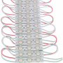 Modul LED 12V DC, 3 LED SMD2835, 1.2W, IP65, 6500K alb rece, cu