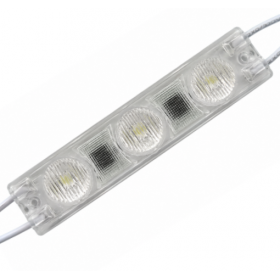 Modul LED 220V AC, 3 LED SMD3030, 1.5W, IP67, alb rece