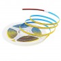 Banda LED COB alb natural 12V, 10m, 9W/m, 400 LED/m, latime