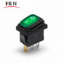 Intrerupator/rocker mini basculant ON-OFF, KCD1-0111-11, 3pini