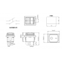 Intrerupator/rocker basculant ON-OFF-ON, KCD4-0111-23, 6pini